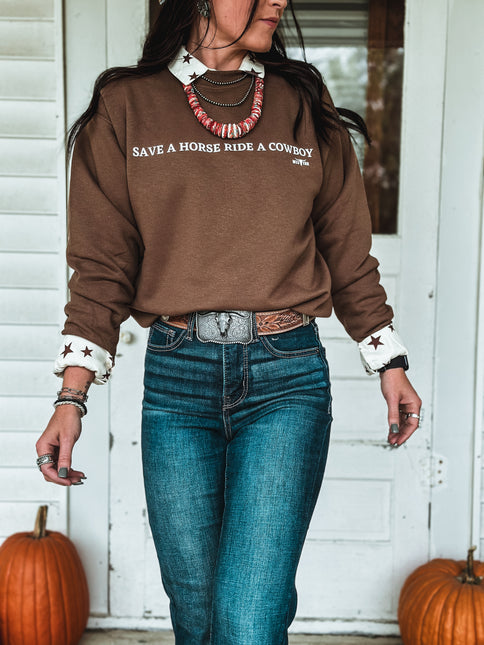 Save a Horse Crew - Brown