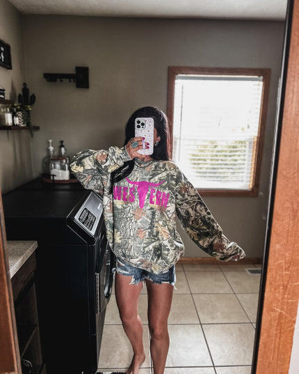 Brand Heavy Crew - Crisp Woods Camo