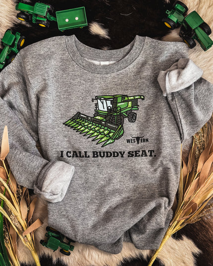 Buddy Seat Crew - Grey