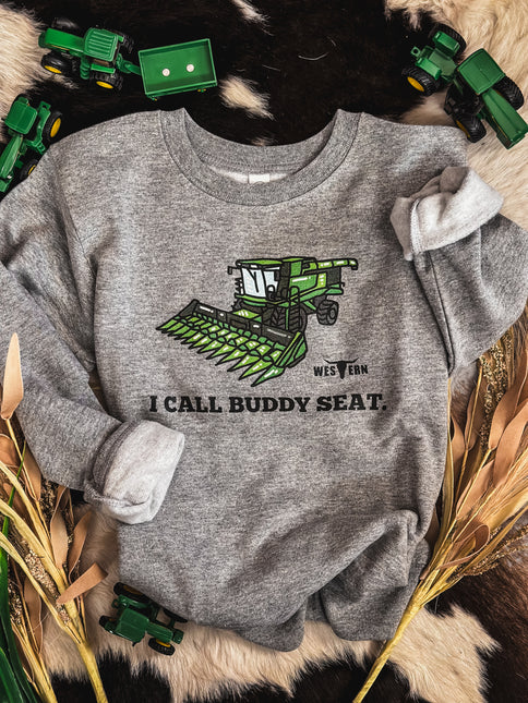 Buddy Seat Crew - Grey
