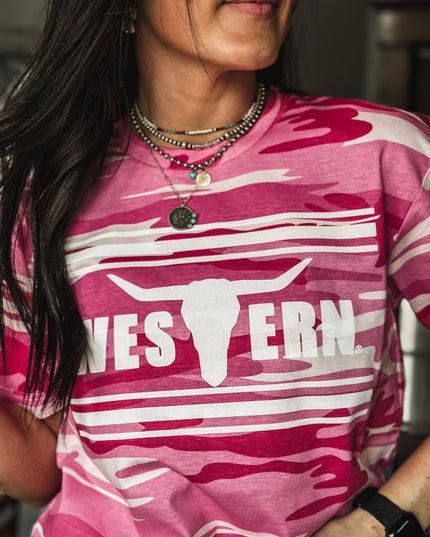 Brand T - Pink Camo