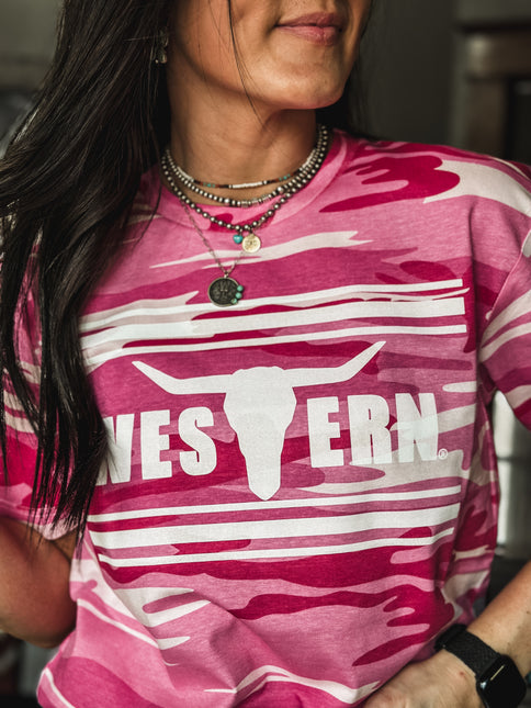 Brand T - Pink Camo