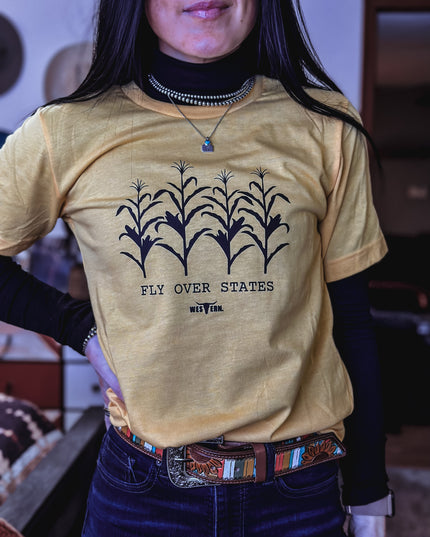 Fly Over States - Yellow