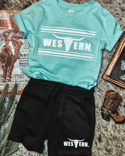 Brand T Toddler - Ice Blue