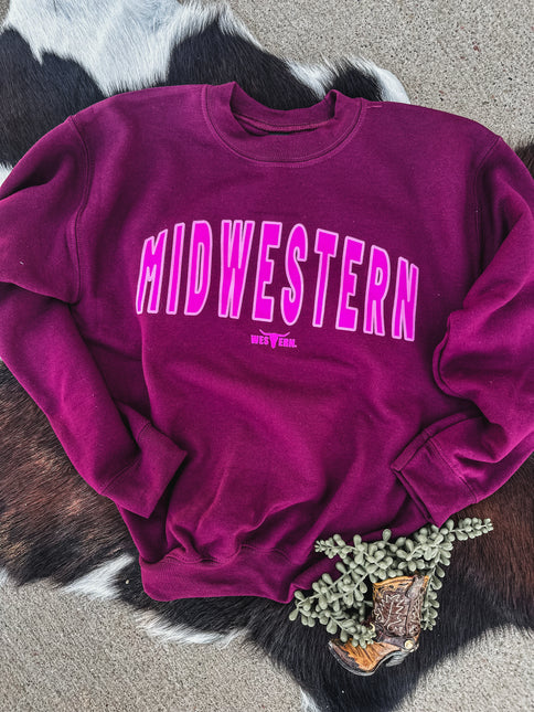 Midwestern Pinks Kids Crew