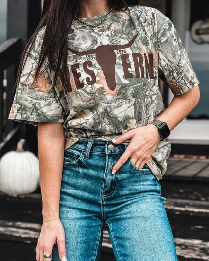 Brand T - Crisp Woods Camo