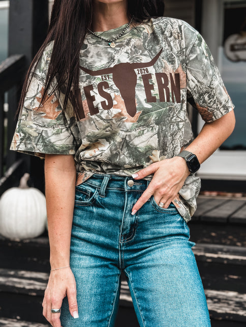 Brand T - Crisp Woods Camo