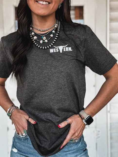 Brand Logo T - Charcoal