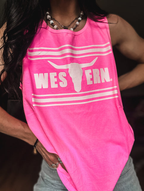 Brand Tank Cosmic Pink