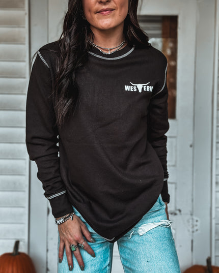 Brand Men’s Thermal Longsleeve - Black