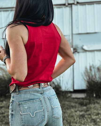 American Rodeo Tank - Red