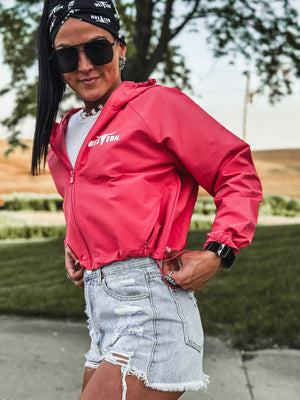 Brand DASH Jacket - Coral Pink