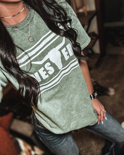 Brand T - Sage Green Mineral Wash