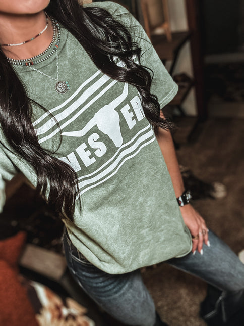 Brand T - Sage Green Mineral Wash