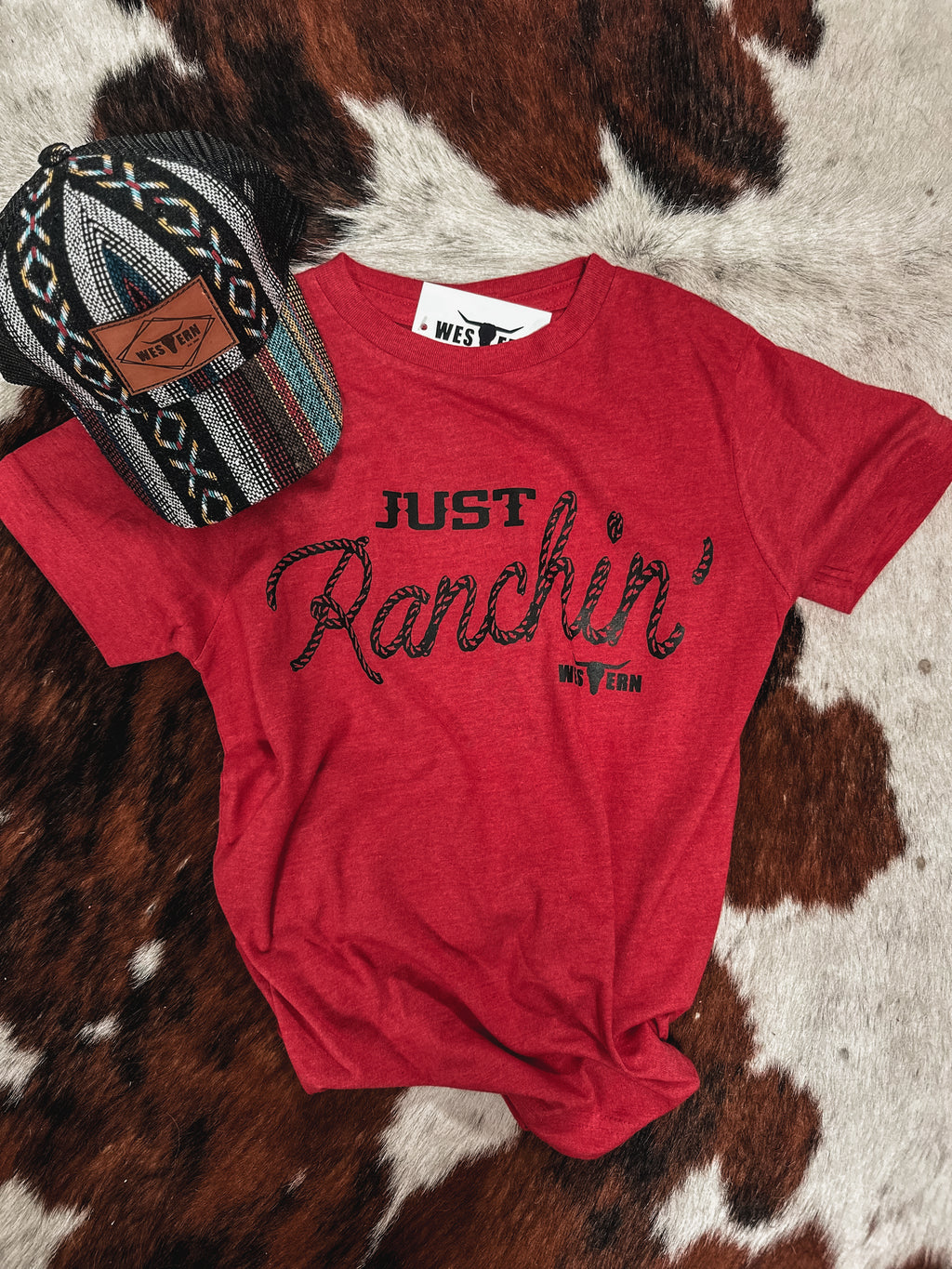 Just Ranchin' T Youth - Red