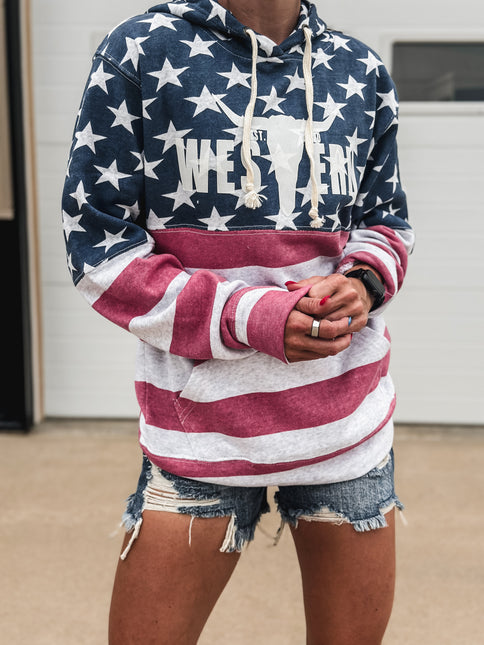 Brand Hoodie / Stars & Stripes *Limited Edition*