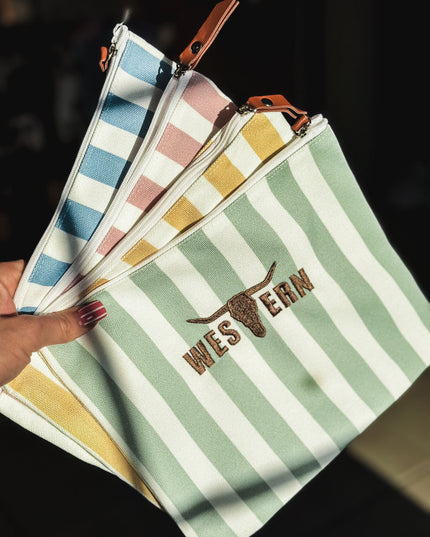 Saddle Stripe Travel Bag