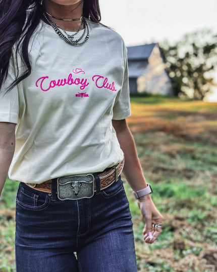 Cowboy Club - Natural/Pink