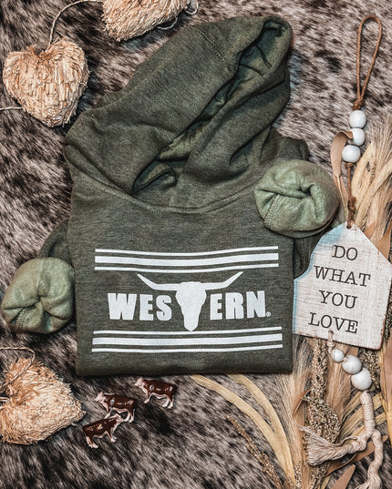 Brand Hoodie Toddler - Vintage Olive