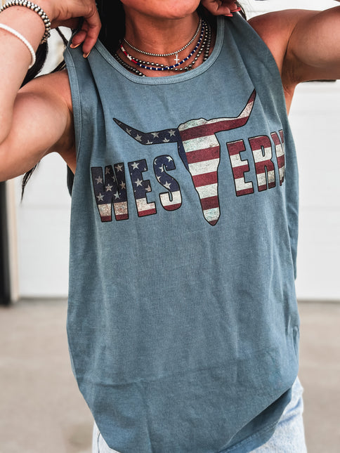 Brand Logo Flag Tank