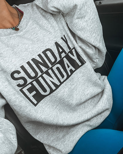 SUNDAY FUNDAY Crew - Ash