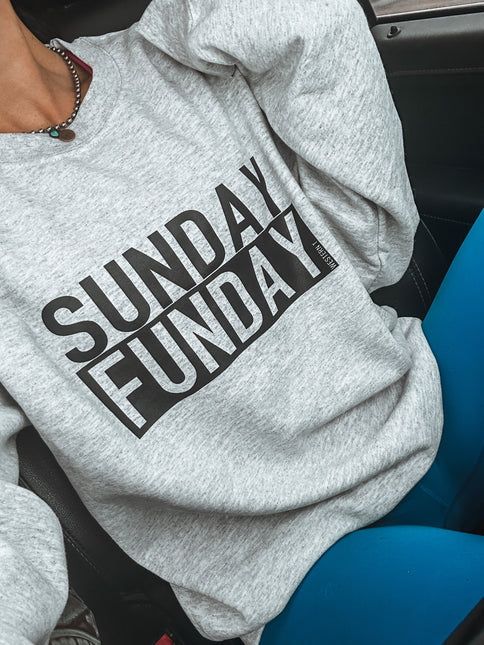 SUNDAY FUNDAY Crew - Ash