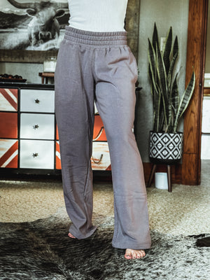 *DOORBUSTER* Brand Brushed Cotton Lounge Pants - Storm