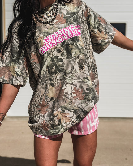 Chasing Cows & Jesus - Crisp Woods Camo