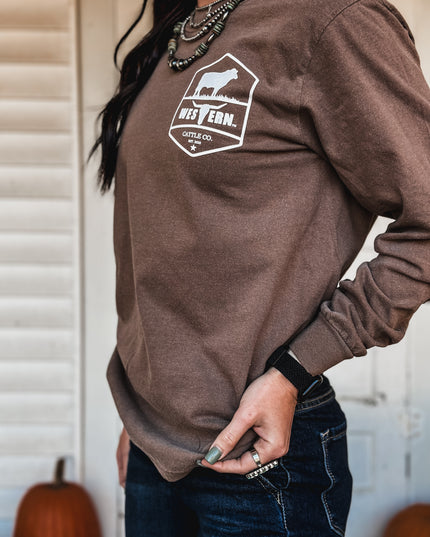 WTB Cattle Co. Longsleeve - Brown