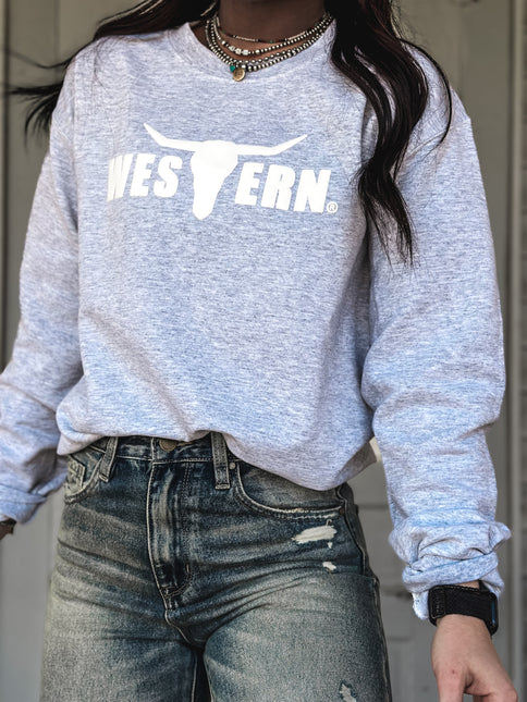 Brand Crew PUFF Logo - Ash White