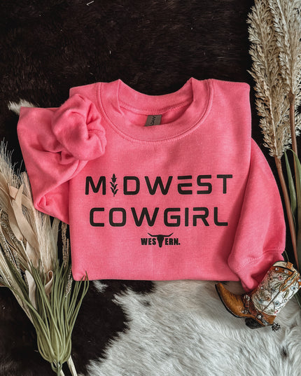 Midwest Cowgirl Youth Crew - Cosmic Pink