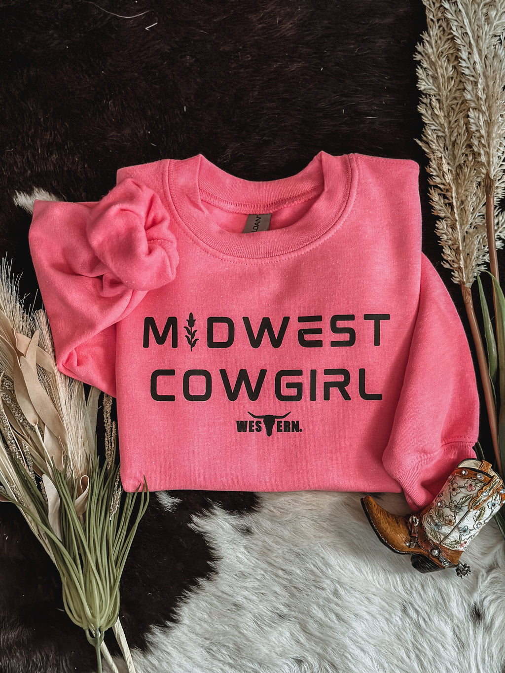 Midwest Cowgirl Youth Crew - Cosmic Pink