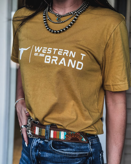 Western T Brand | Logo - Mustard