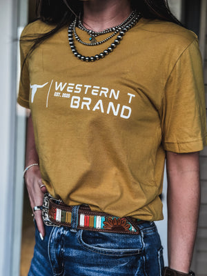 Western T Brand | Logo - Mustard