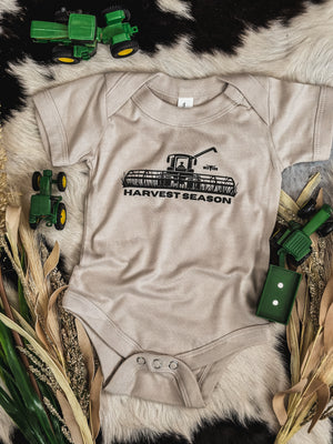 Harvest Season Onesie - Taupe