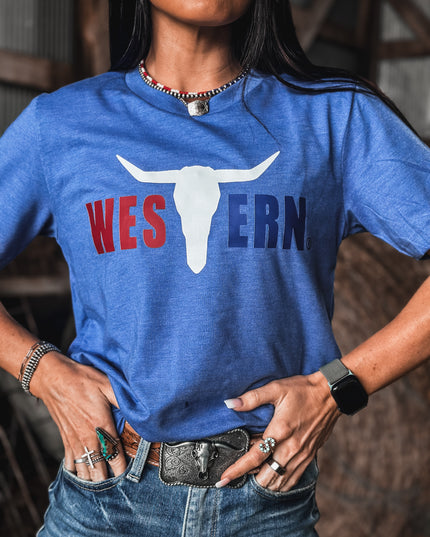 RWB Brand Logo T - Blue