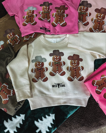 Gingerbread Cowboys TODDLER Crew