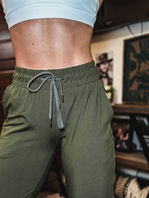 Brand Revive Joggers - Olive