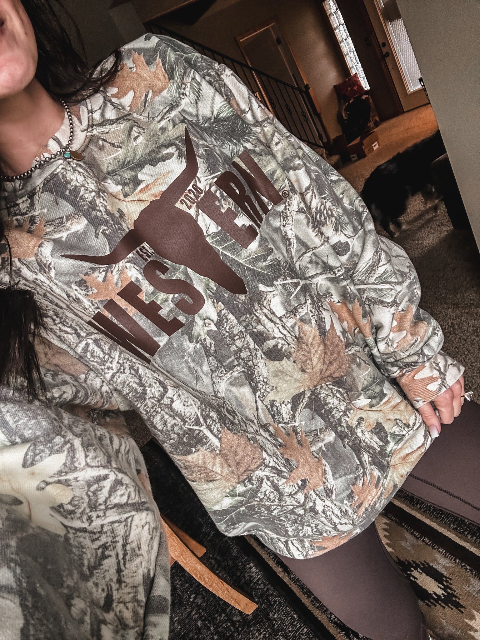 Brand Heavy Crew - Crisp Woods Camo