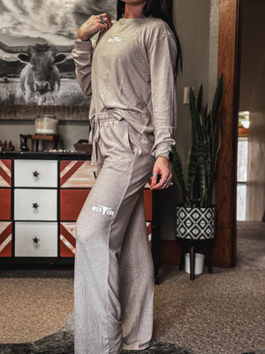 Brand Boulder Lounge Pants -Soft Mocha