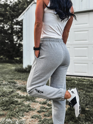 Brand Daze Off Joggers - Athletic Grey