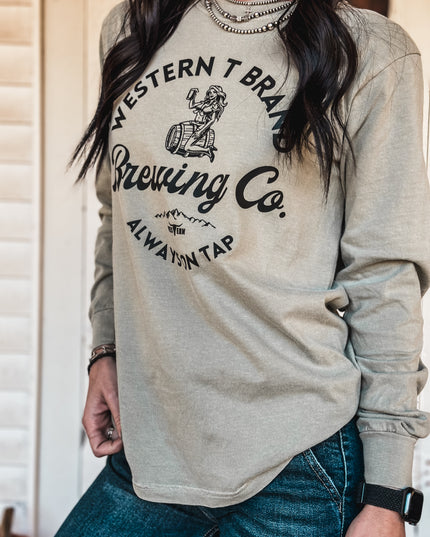 WTB Brewing Co. Longsleeve - Sand