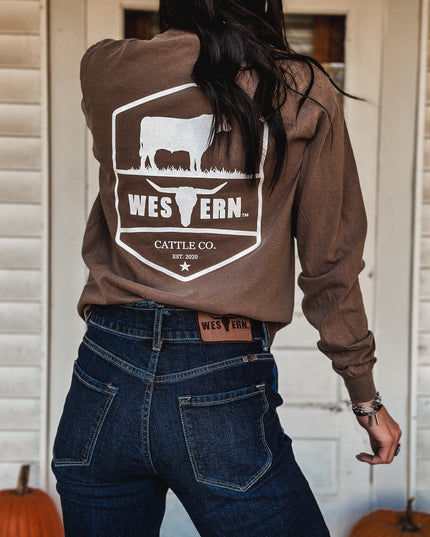 WTB Cattle Co. Longsleeve - Brown