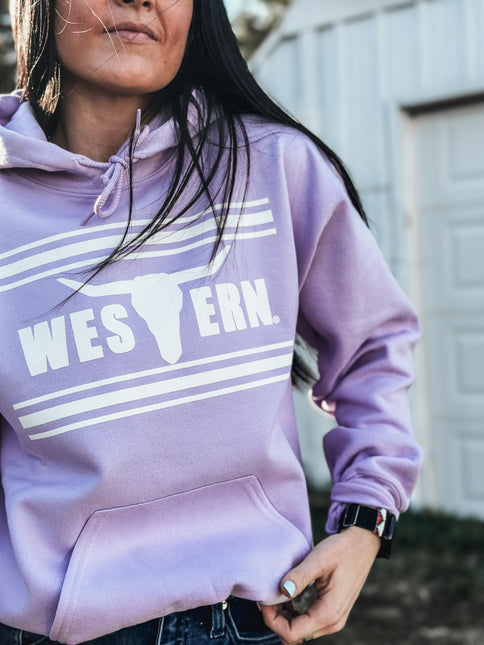 Brand Hoodie Lilac - CLOSEOUT