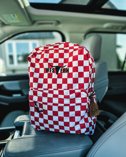 Checker Brand Backpack