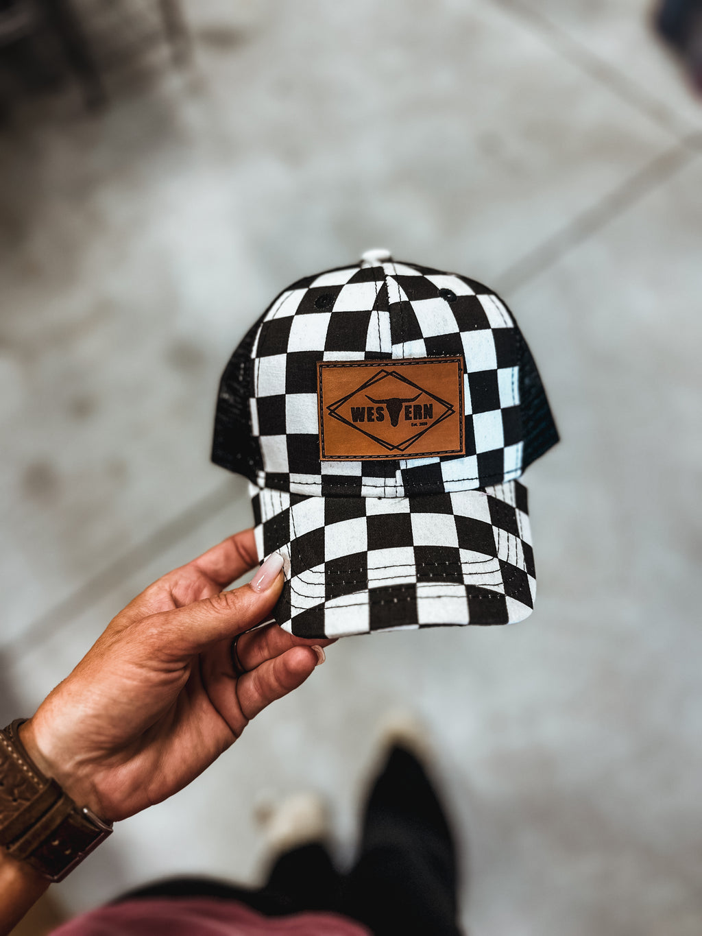 Brand Hat Checkers - Infant
