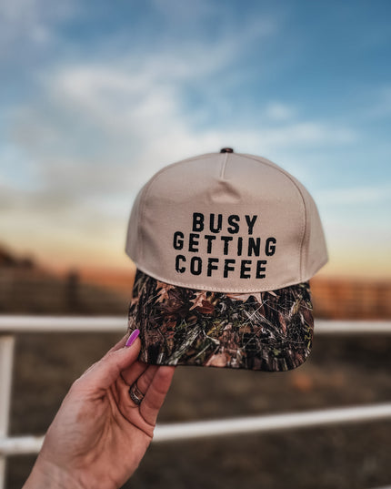 Busy Getting Coffee Hat