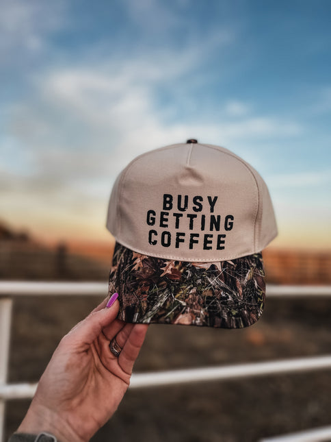Busy Getting Coffee Hat