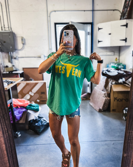 Brand Yellow Logo T