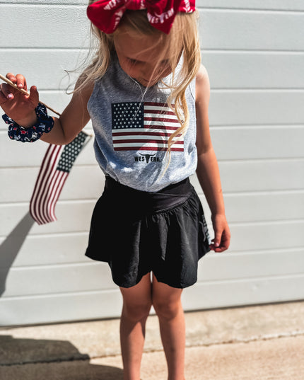 United State Flag Kids Tank